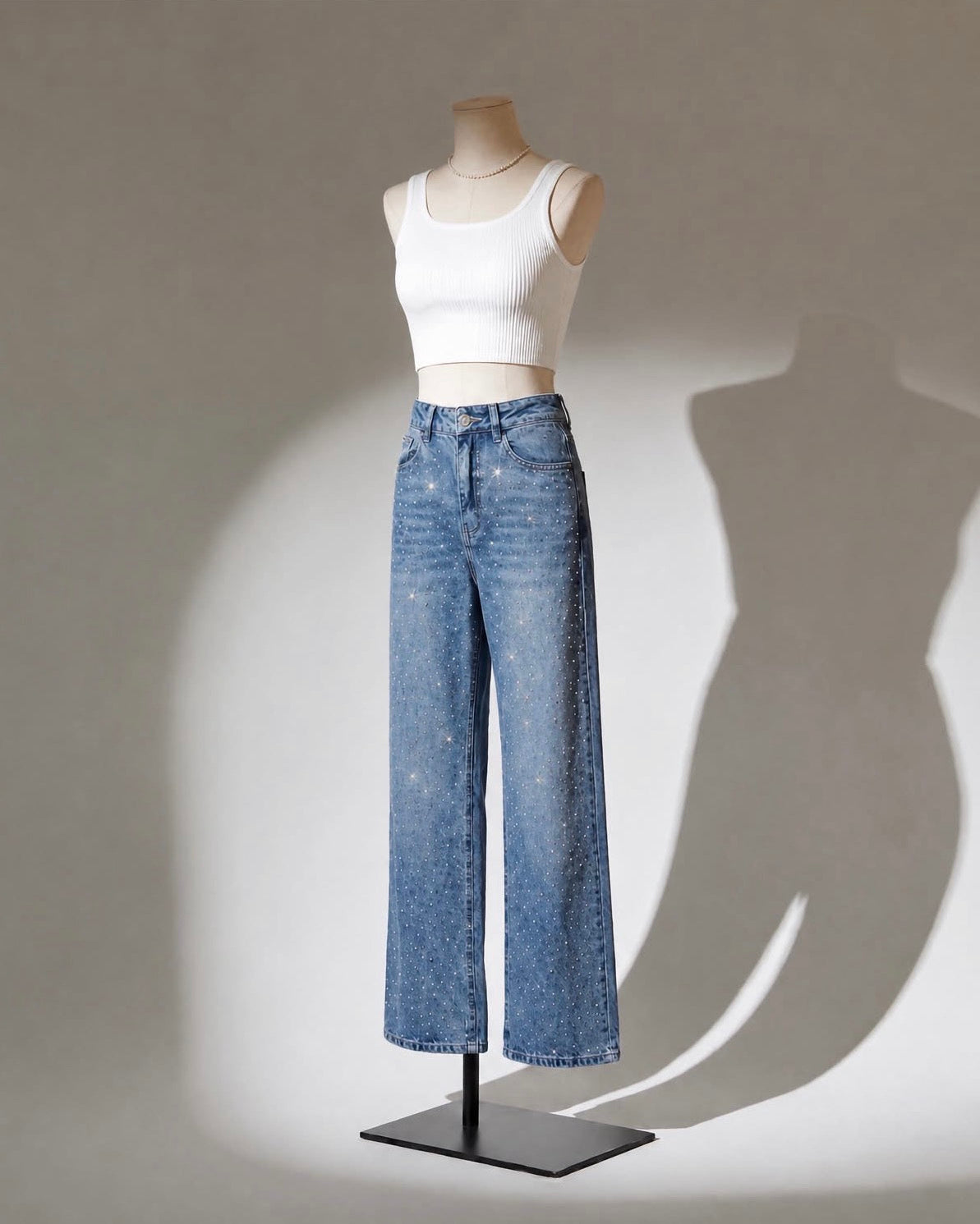 Jean Glow Strass