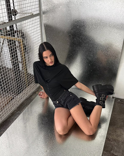 Short Boston Black - 01